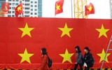 Rực đỏ cờ Tổ quốc để cổ vũ cho U23 Việt Nam
